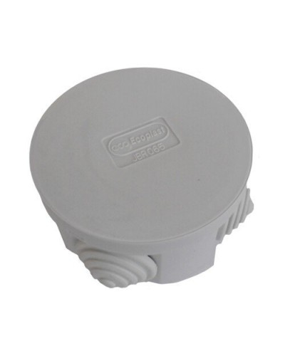 Коробка 3001 D70x36, 4 вых, IP55, серая (44001). Коробка монтажная. Экопласт в Балаково