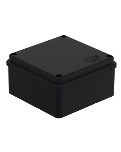 Коробка BJB/JBS100 100х100х55, IP56, черная (44057BL-1). Коробка монтажная. Экопласт в Балаково