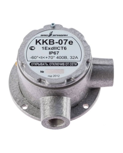 ККВ-07е-Ех-А-Р1-У-БК1, ШТ1/2+ШТ1/2. Коробка коммутационная взрывозащищенная угловая. Эридан в Балаково