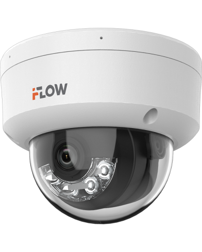F-IC-2442C2MS(2.8мм). Бюджетная IP-видеокамера купольная. i-FLOW в Балаково