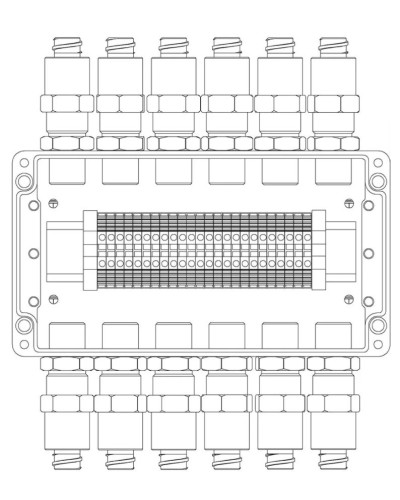 КВМК 2401. Коробка коммутационная взрывозащищенная. Компания СМД в Балаково
