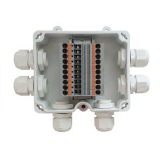 КСП-10 IP66 Аякс PUSH-IN. Влагозащищенная распределительная коробка. Магнито-Контакт