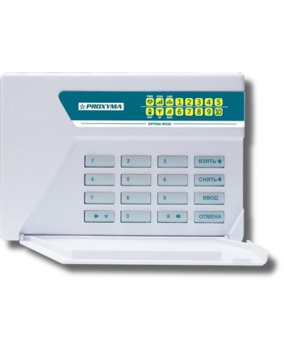 W500BL Optima. Объектовый прибор с встроенными GSM, РПП БРИЗ и Ладога-РК и проводными шлейфами. Проксима в Балаково