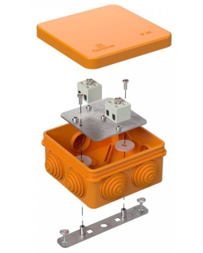Коробка огнестойкая 80х80х40 (40-0210-FR1.5-4). Коробка огнестойкая для открытой установки. Промрукав в Балаково