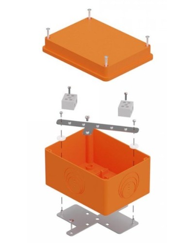 Коробка огнестойкая 150х110х90 E15-E120 для о/п (40-0351-FR10.0-4). Коробка огнестойкая для открытой установки. Промрукав в Балаково