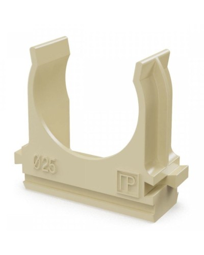 Крепёж-клипса для труб АБС-пластик сосна D25 (100 шт) (PR13.0050). Крепление для труб ПВХ. Промрукав в Балаково