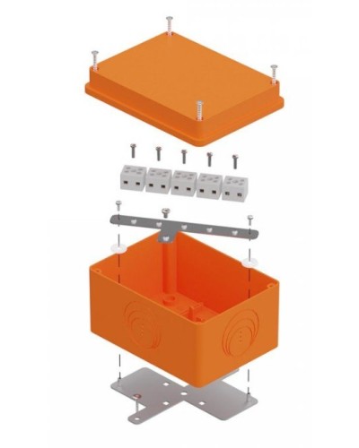Коробка огнестойкая 150х110х90 E15-E120 для о/п (40-0351-FR1.5-10). Коробка огнестойкая для открытой установки. Промрукав в Балаково