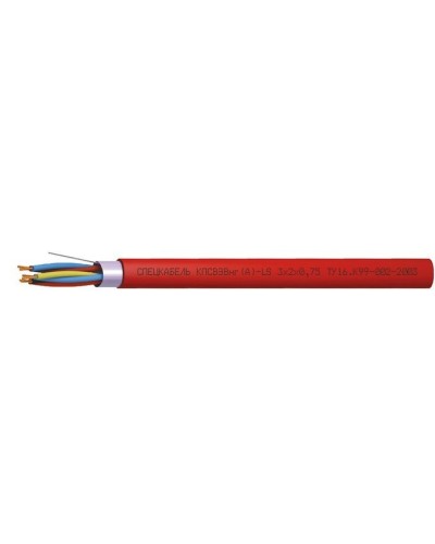 КПСВЭВнг(А)-LS 3х2х0,75 (Спецкабель). Кабель симметричный для систем сигнализации и управления, групповой прокладки, с пониженным дымо- и газовыделением. Спецкабель в Балаково