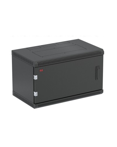 ШТ-НСр-6U-600-650-М-Ч (130411-01833). Шкаф телекоммуникационный 19 настенный 6U. ССД (Связьстройдеталь) в Балаково