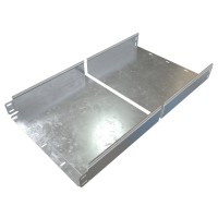 Лоток неперфорированный Сендземира 1,0мм 400х100х3000 (LN4001003000101). Лоток неперфорированный. ВМК